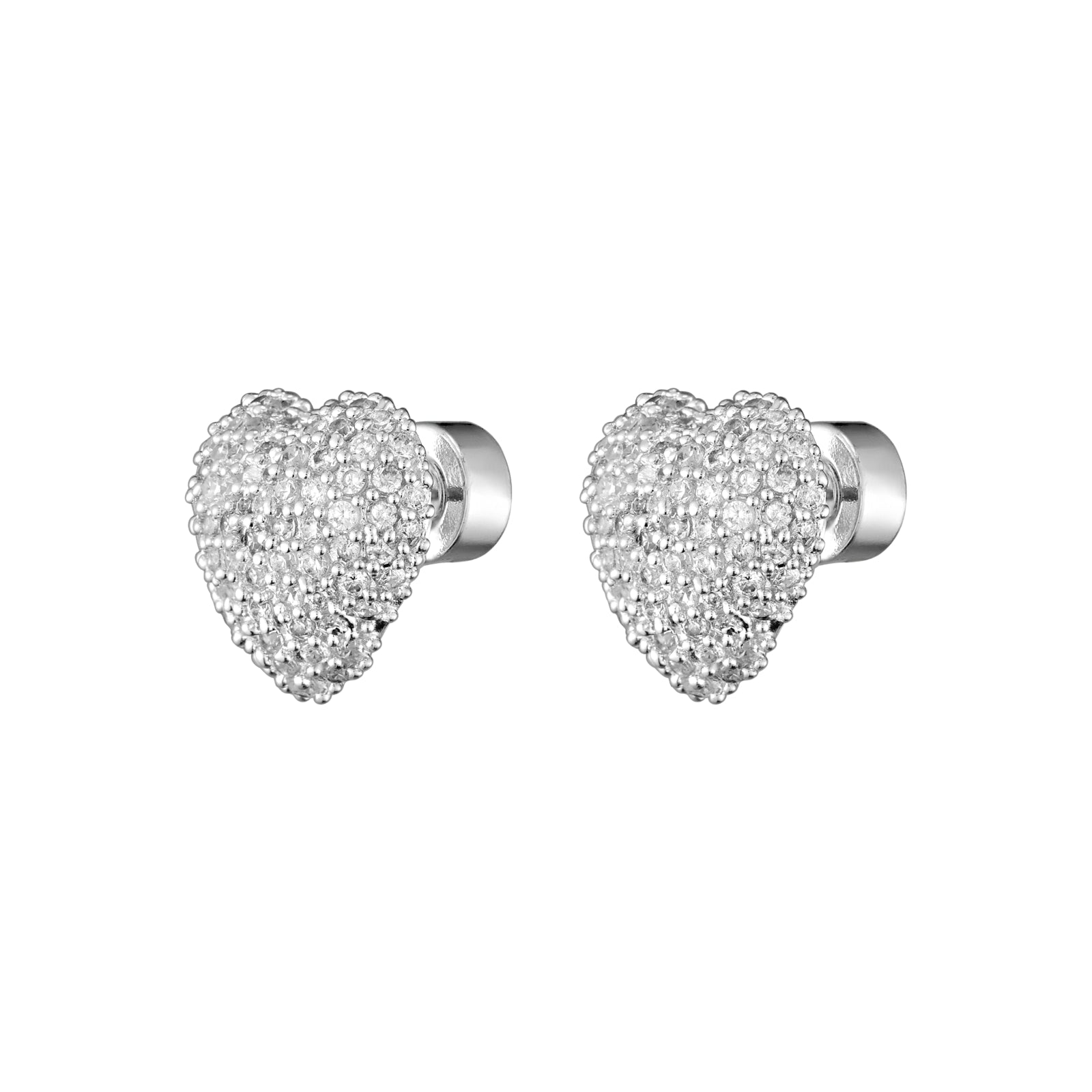 Cupid’s Heart Studs