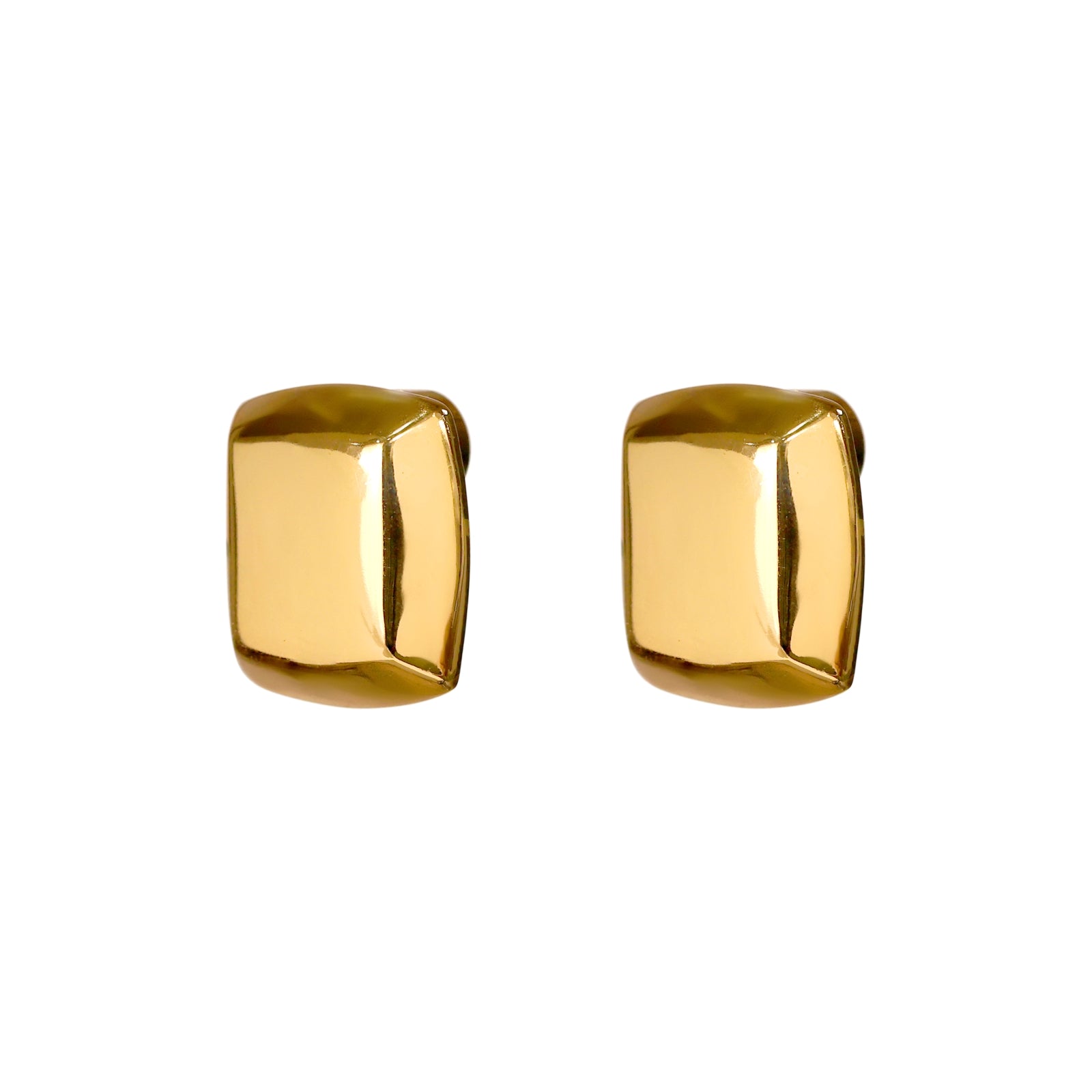 Golden Cushion Studs
