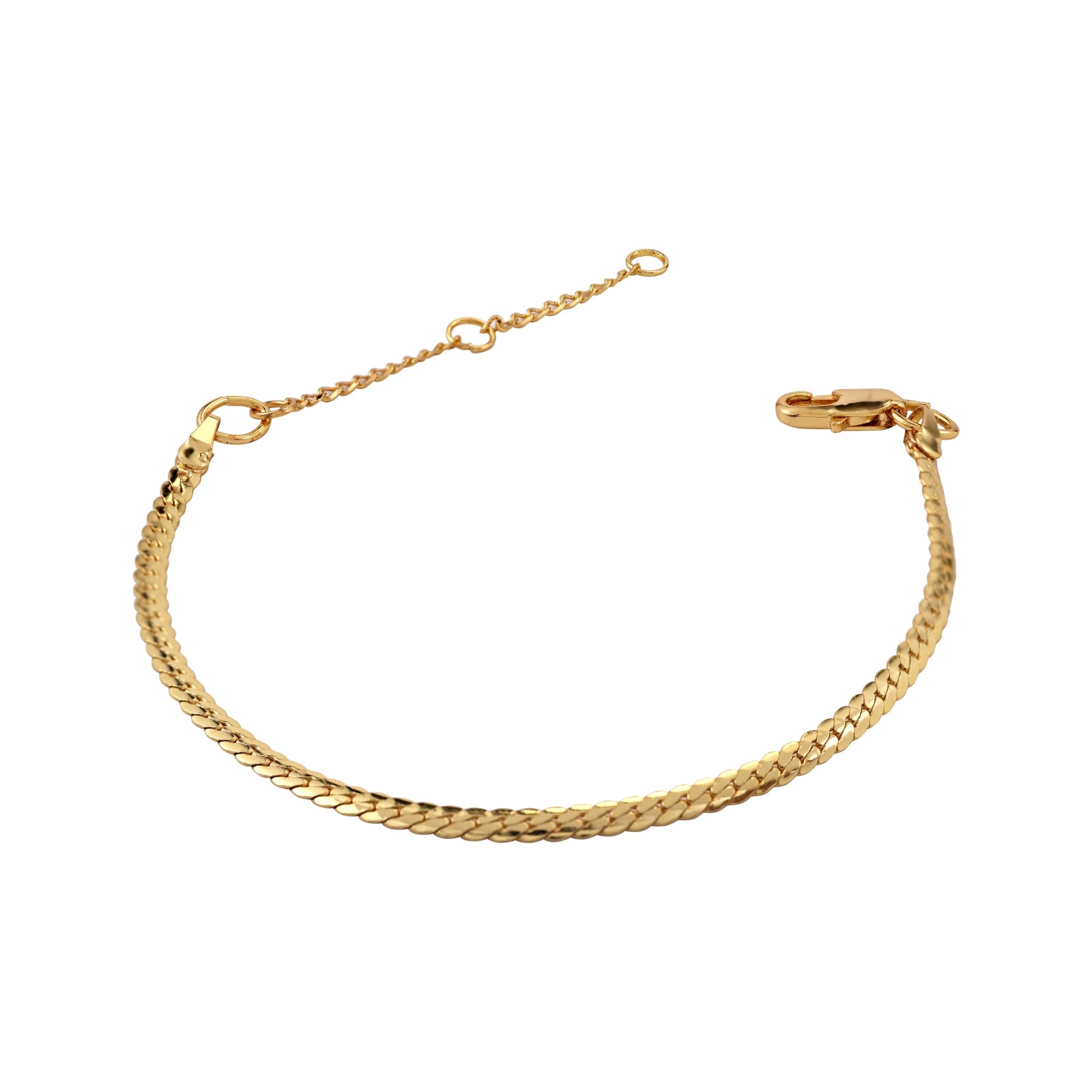 The Serpentine Set - gold woven snake chain bracelet by Sucra