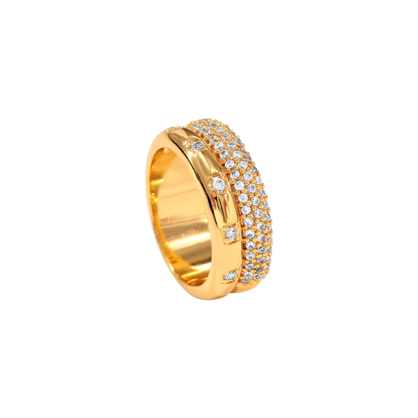 Twinkling Cascade Ring