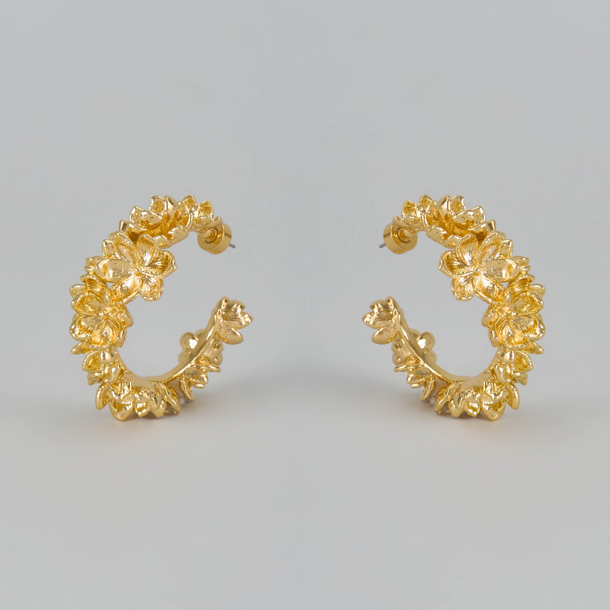 Golden Blossom Earrings