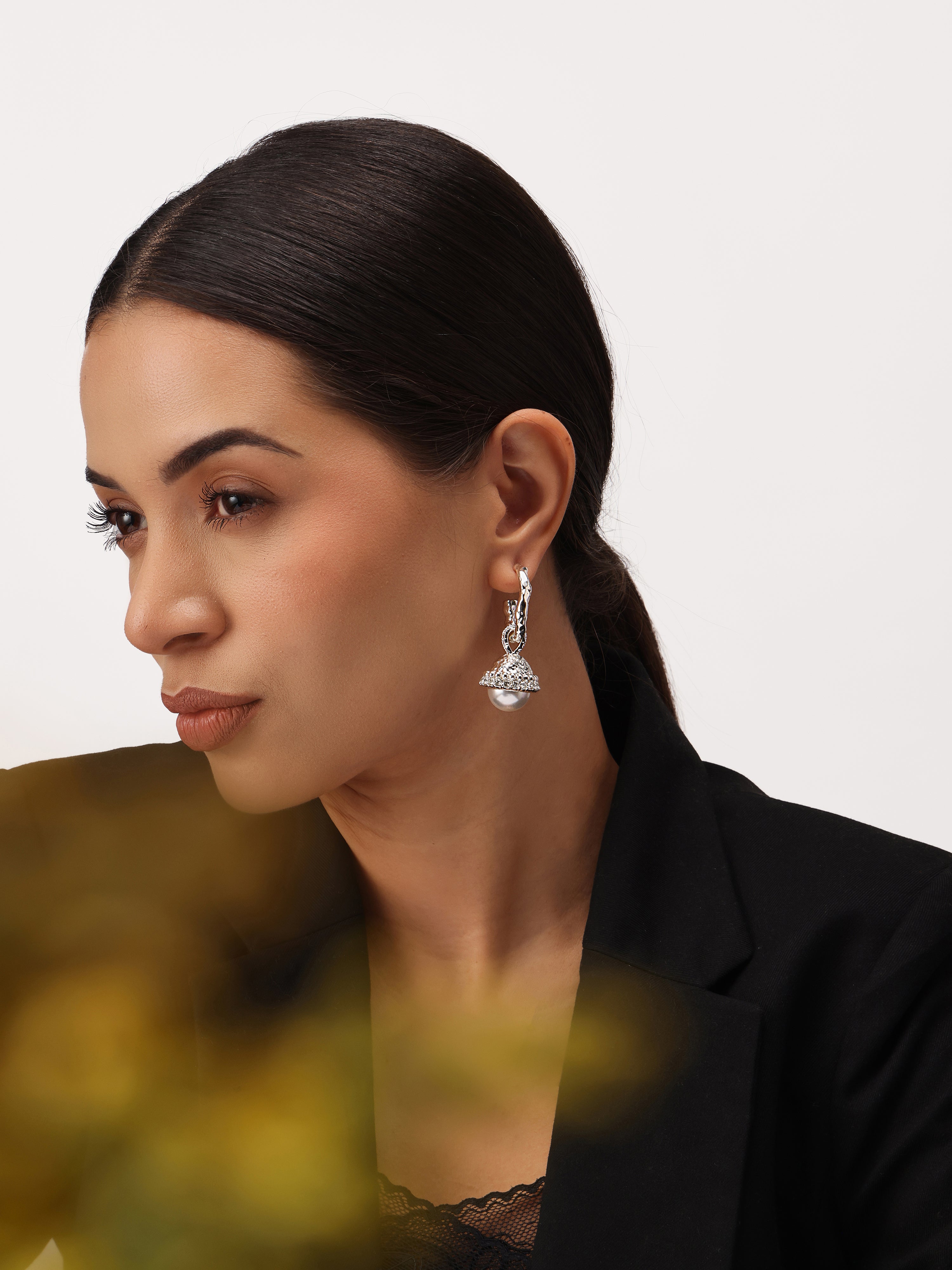 Lunar Bell Drop Earrings