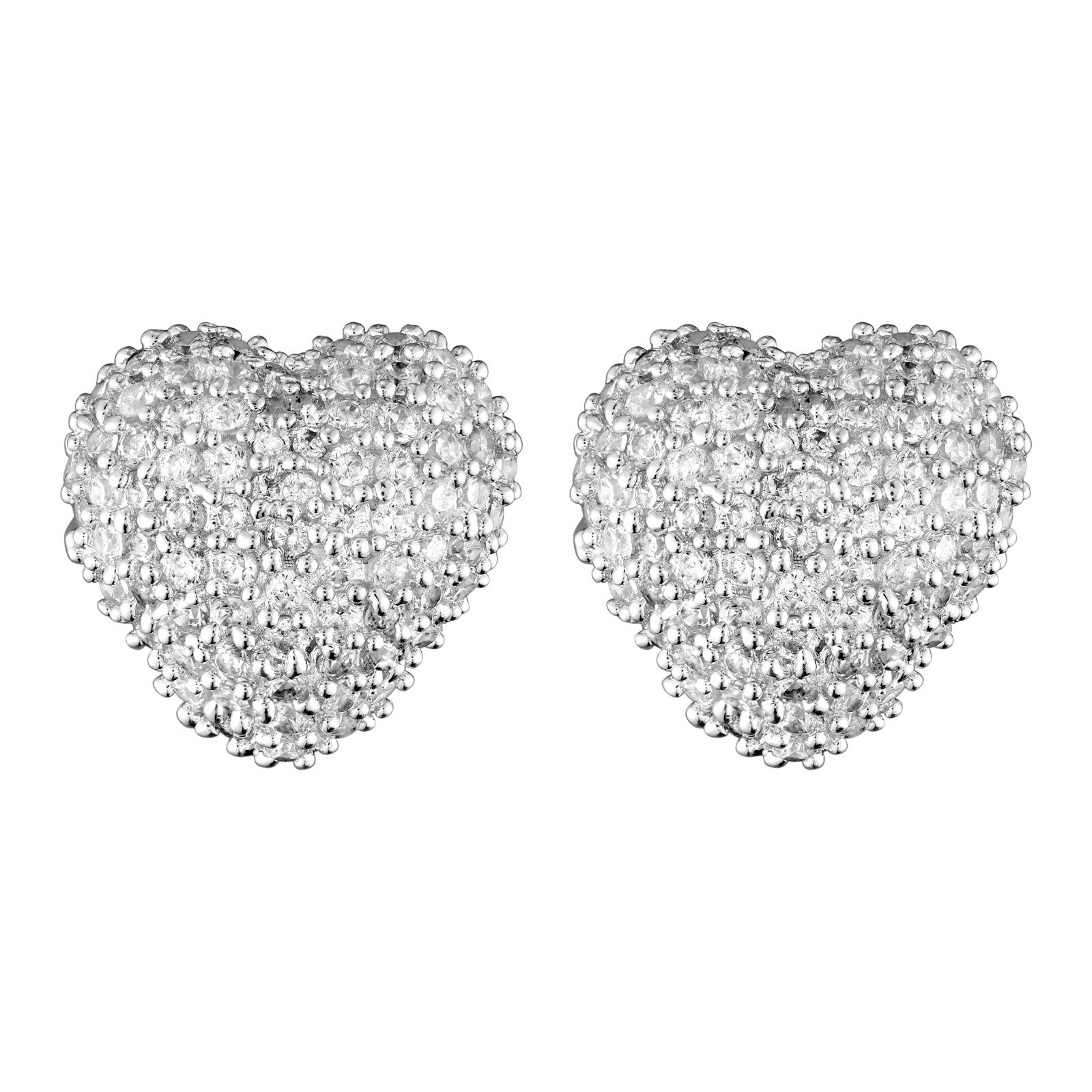 Cupid’s Heart Studs