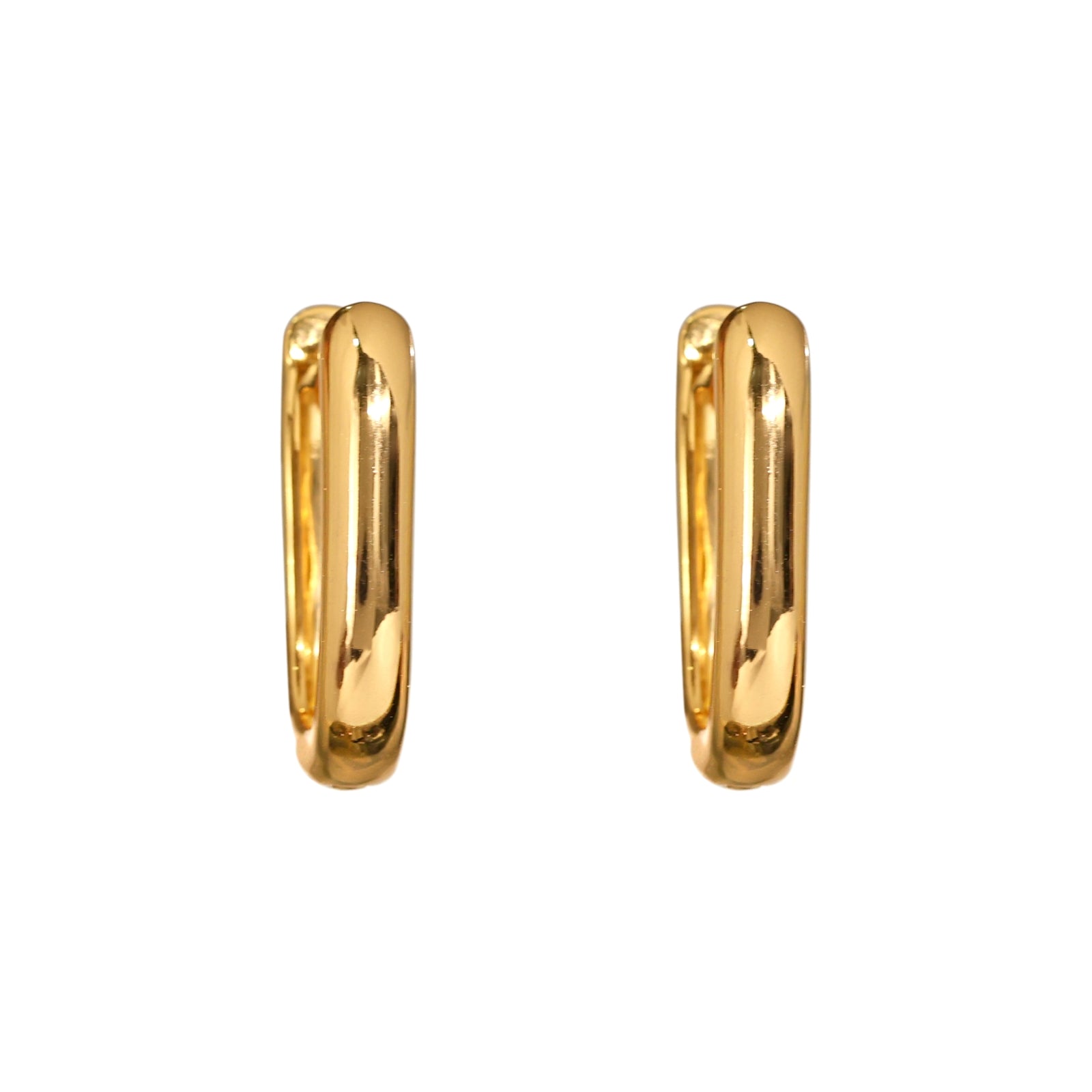 Sleek Rectangular Hoop