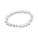 The Pearl Stack - freshwater pearl bracelet by Sucra