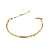 Snakelet Bracelet - gold snake chain bracelet by Sucra