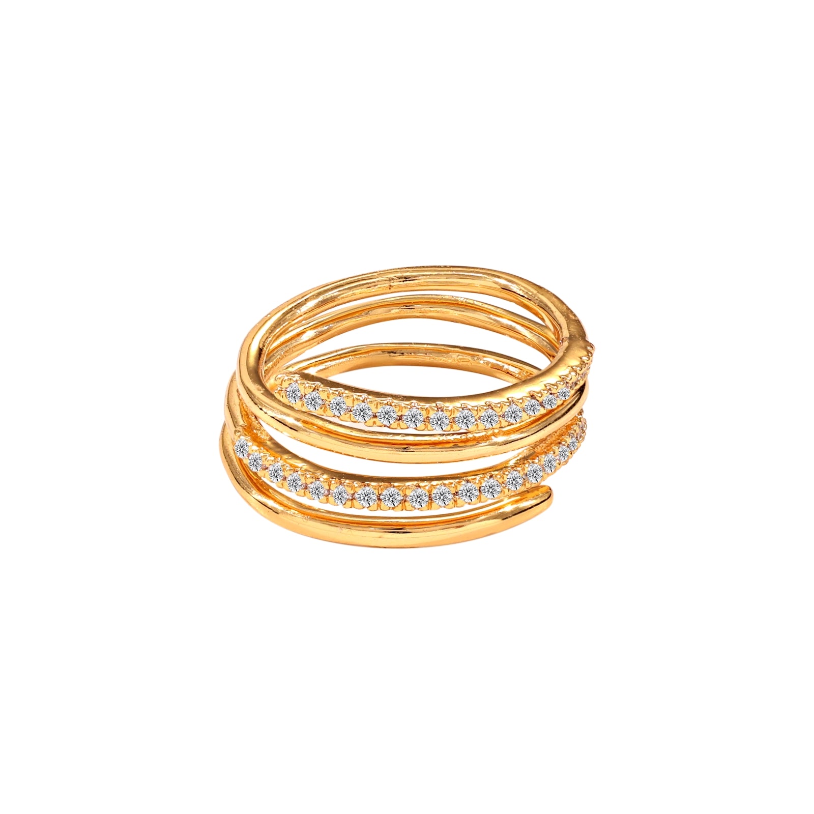 Serenity Spiral Ring