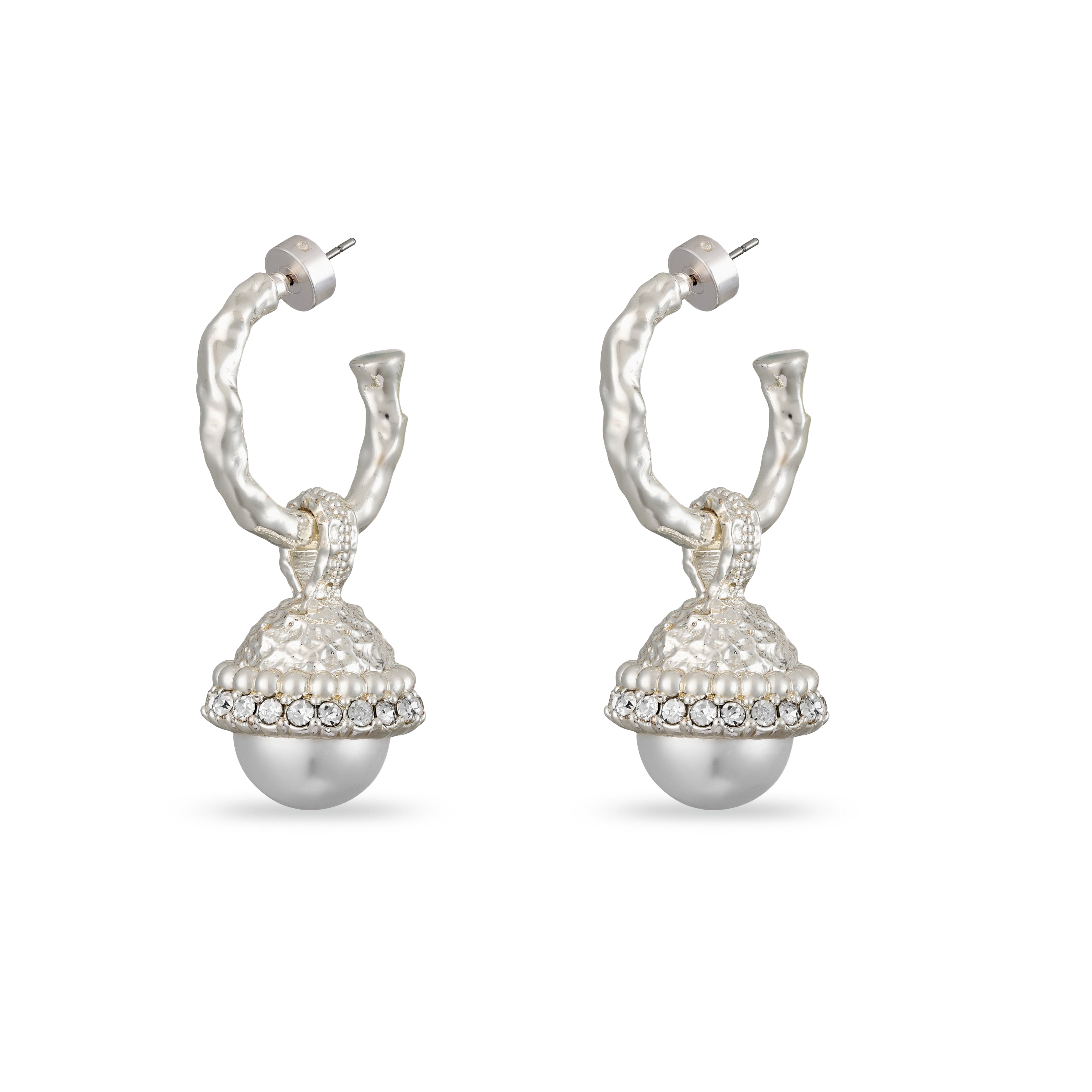 Lunar Bell Drop Earrings