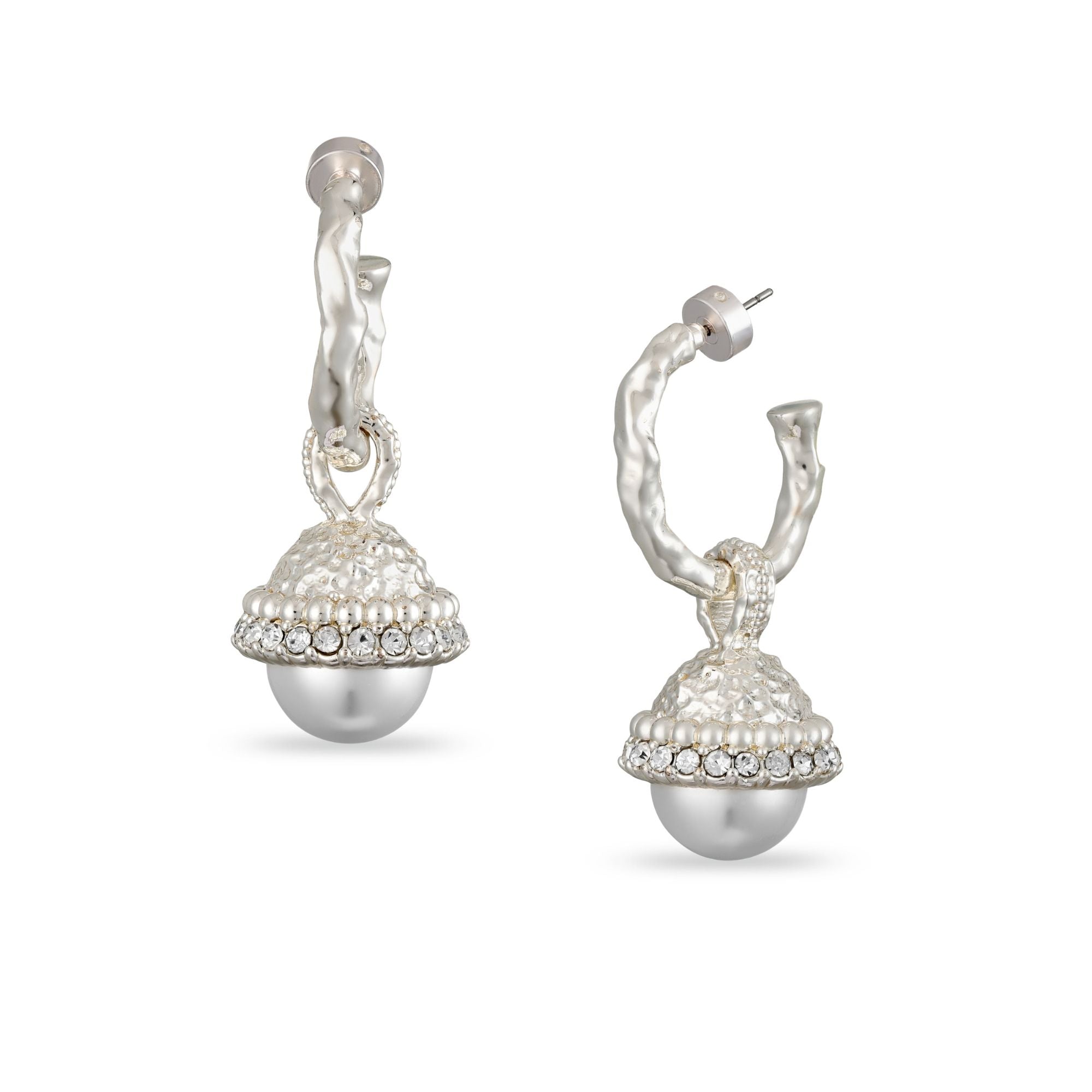 Lunar Bell Drop Earrings