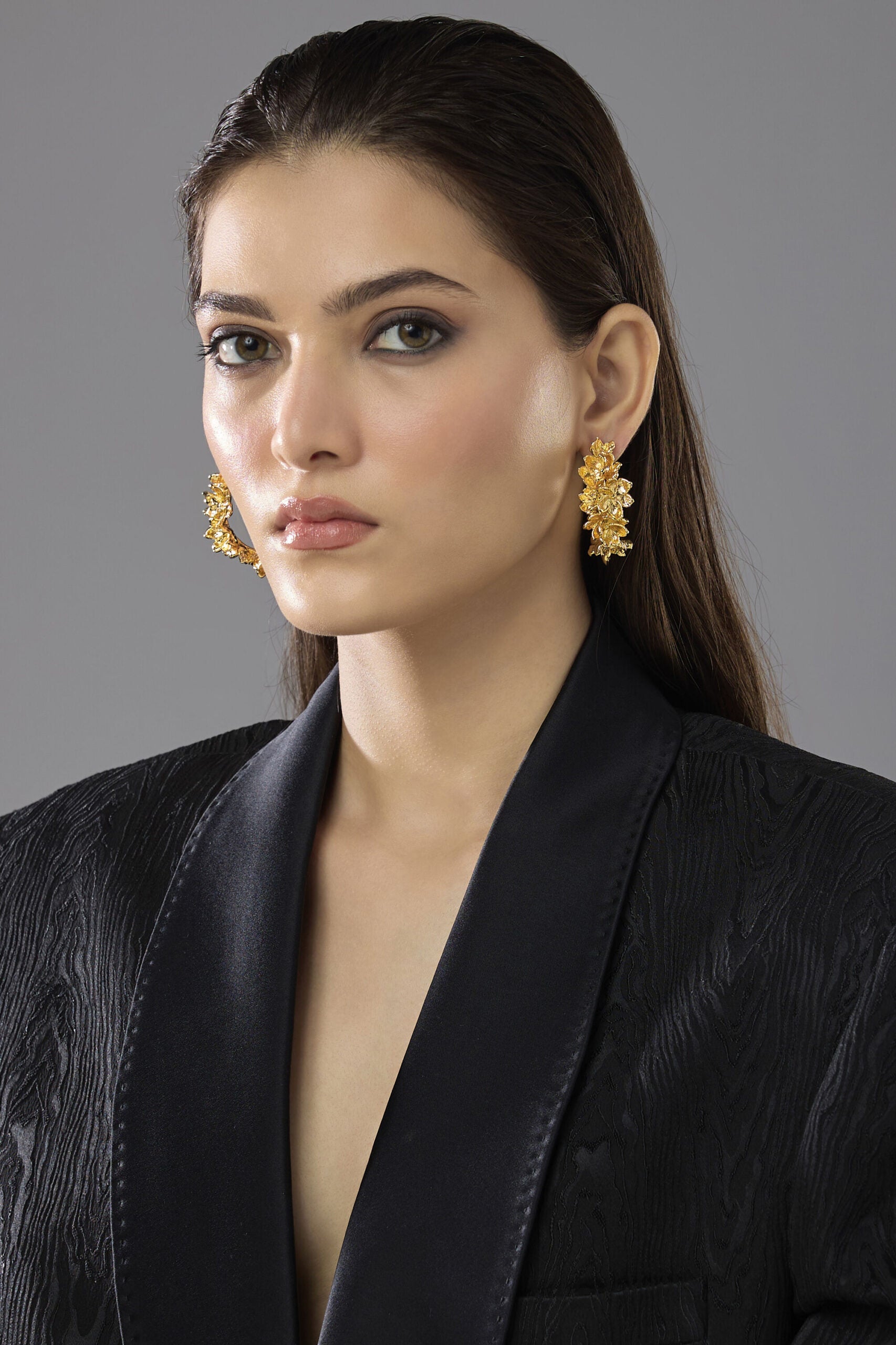 Golden Blossom Earrings