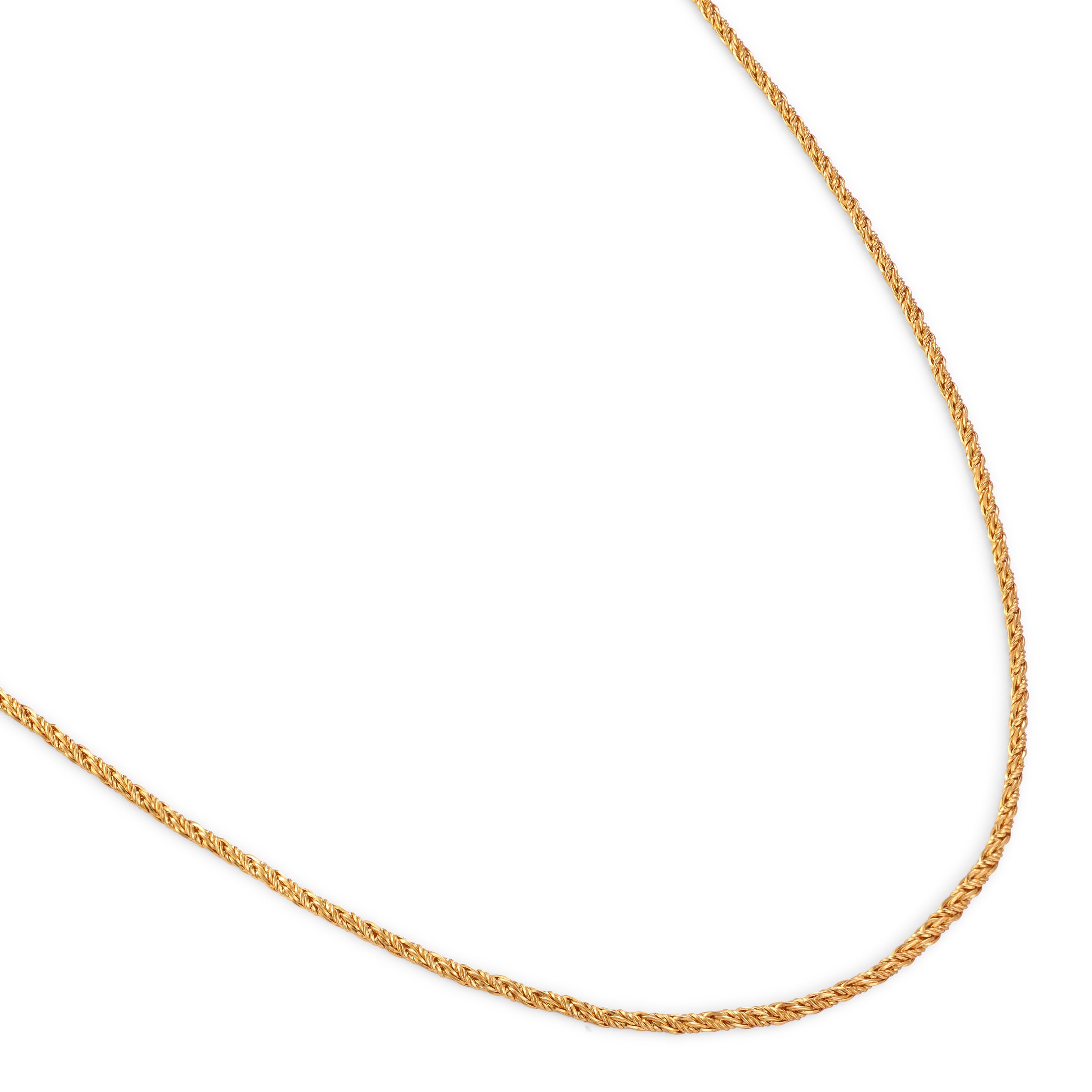 The Woven Chain Set - gold woven link necklace by Sucra
